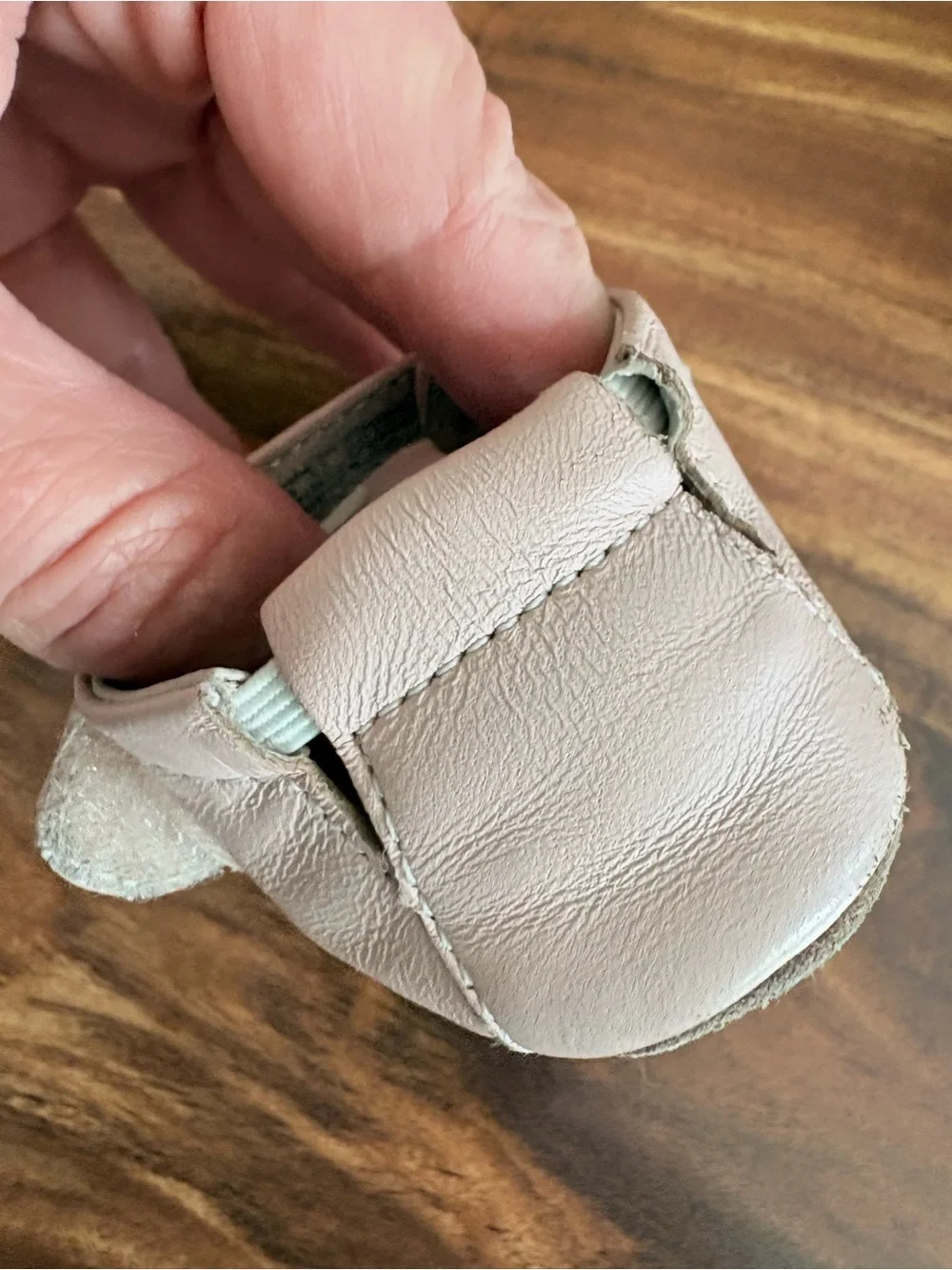 Live & Luca Baby Girl Pink Leather Pio Bird Peacock Crib Shoes Size 0 6 12 Month